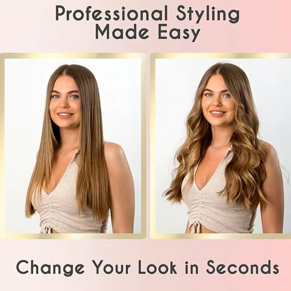 Hair Curling Wand, 320°F, 392°F, 2 Gear Temperature Regulation, 5 Seconds .62" - Picture 6 of 10